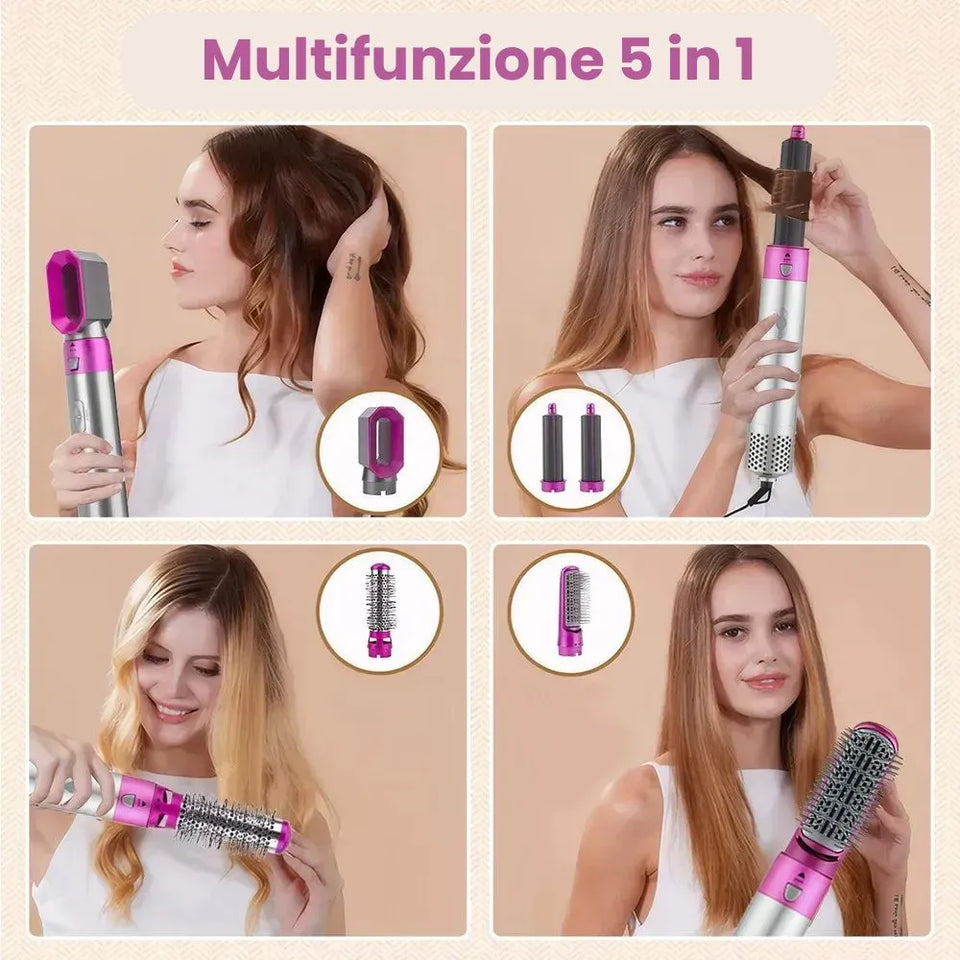 AirForm Pro 5 in 1 - Una spazzola, 5 funzioni