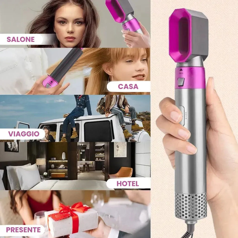 AirForm Pro 5 in 1 - Una spazzola, 5 funzioni